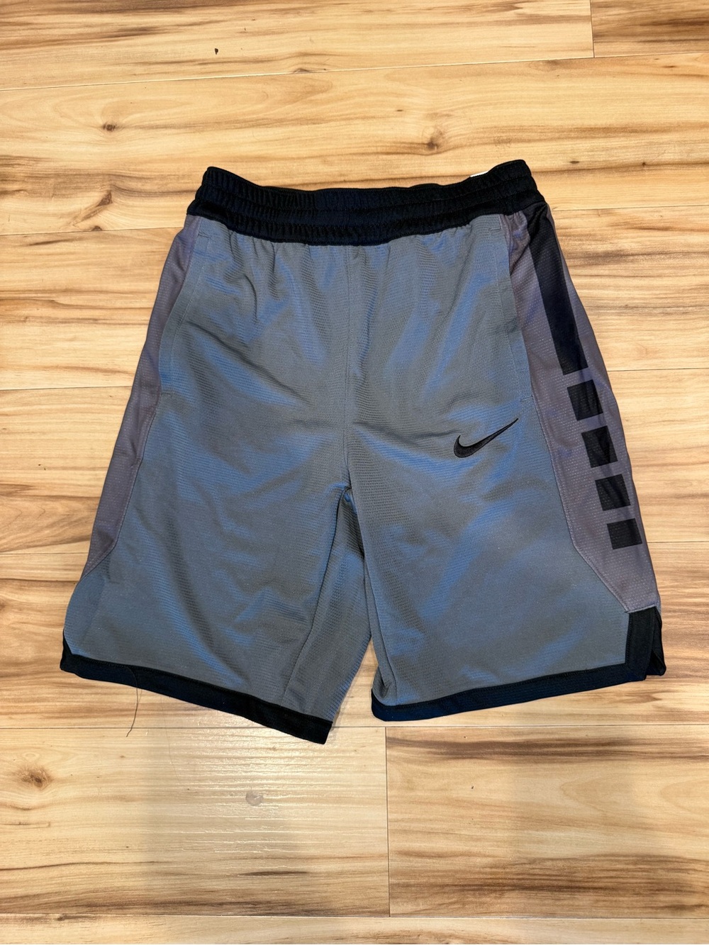 Nike Boy’s Gray Athletic Basketball Shorts